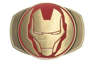 Superhero belt buckle