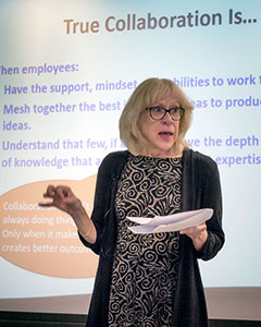 Thea Spitzer presents collaboration tools